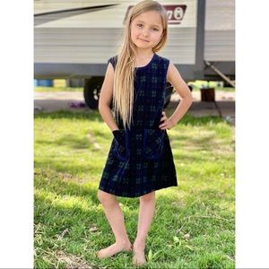 Vintage Catherine Rebecca Velvet Plaid Dress 7